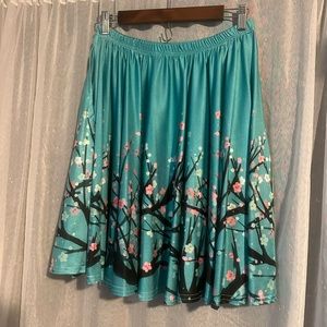 Maya Kern Cherry Tree skater skirt